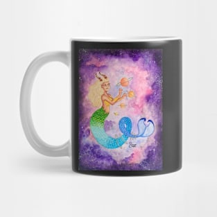 Capricorn Astrological Sign Space Portrait Mug